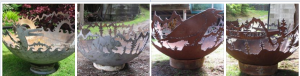 Gabriola, Wheelbarrel Nursery, Garden Art, Discovery Metal Art
