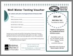 Gabriola Well Water testing rebate